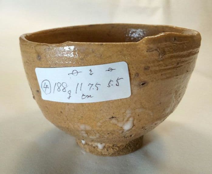 かいらぎ抹茶茶碗　琵琶色　4