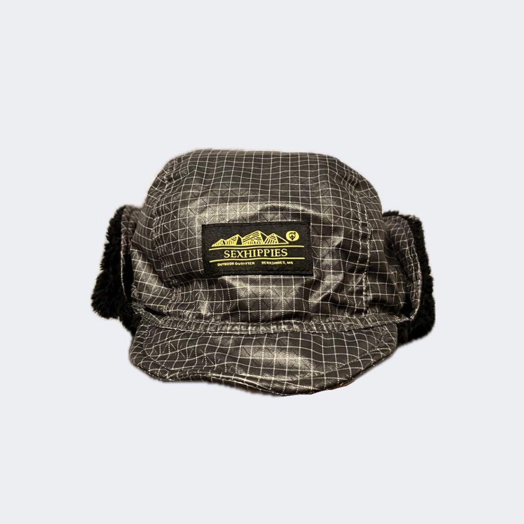 【美品】Sexhippies mountain cap グレー フライトキャップ