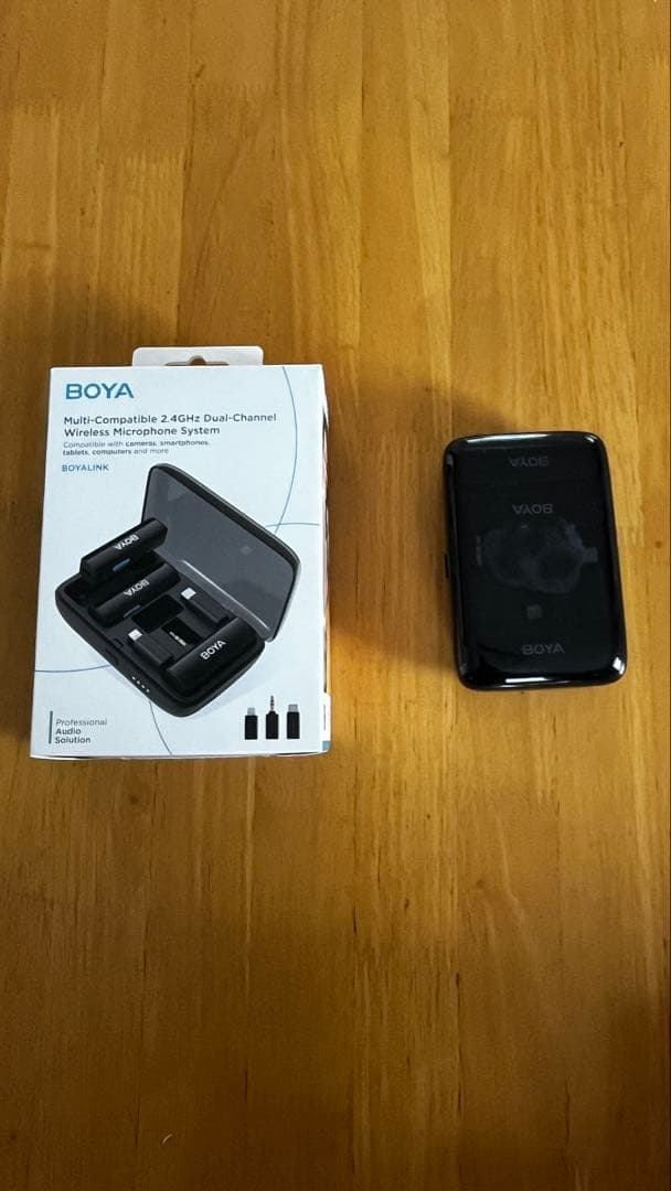 BOYA BOYALINK ワイヤレス ラベリア マイク