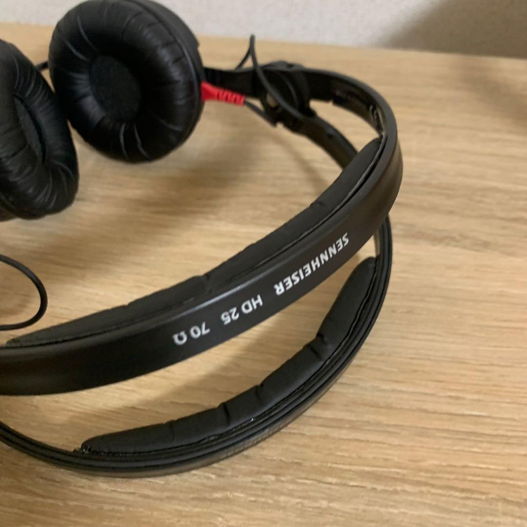 【現行】美品 ゼンバイザー HD25 ヘッドホン 有線 506909