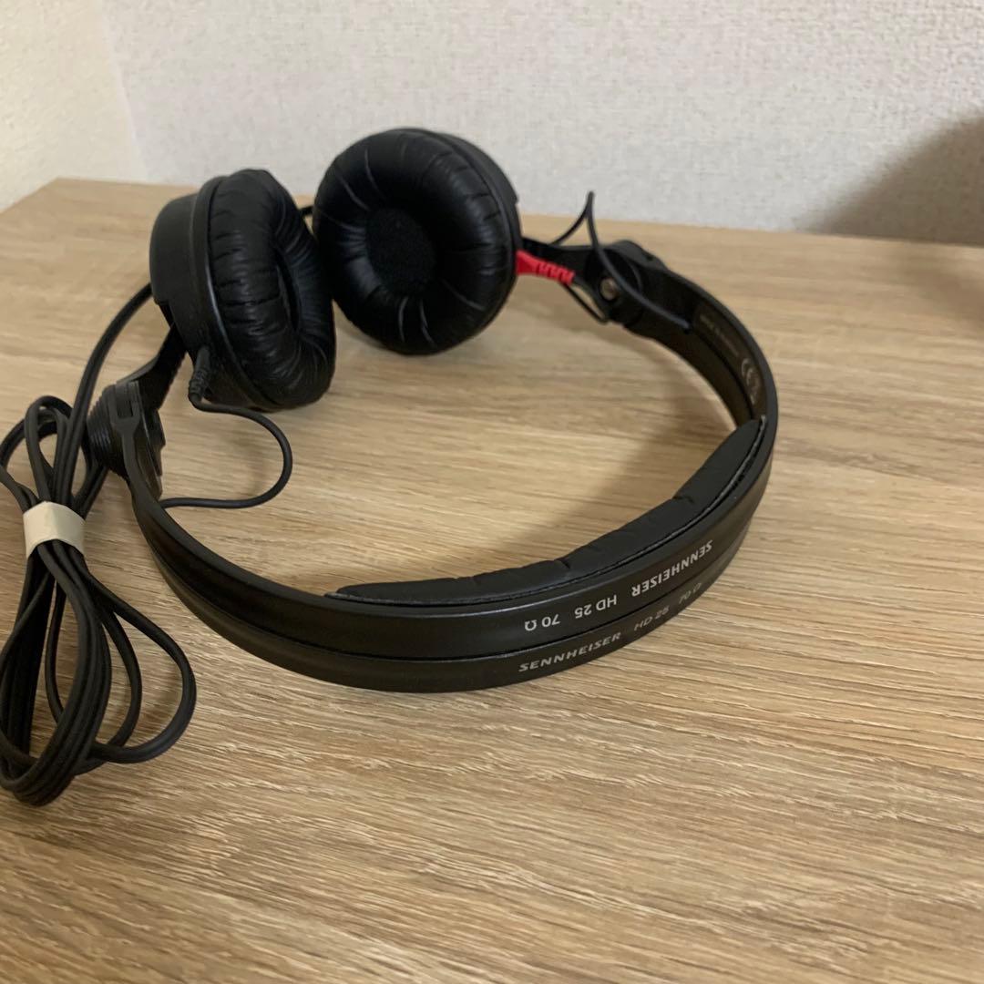 【現行】美品 ゼンバイザー HD25 ヘッドホン 有線 506909