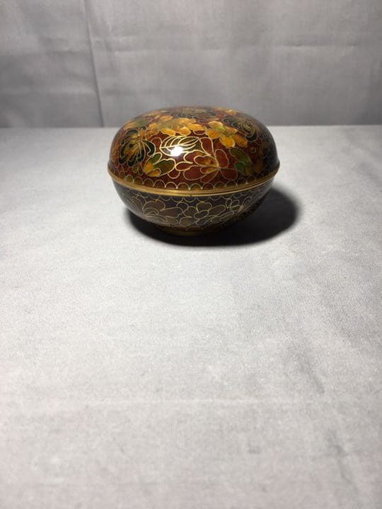 【茶道具】表千家 13代 即中斎箱書き 七宝丸香合 香合148148