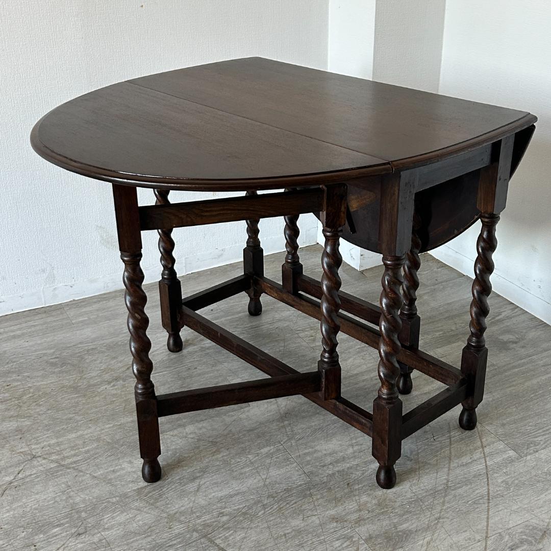 イギリス アンティーク家具 ゲートレッグテーブル 1930年頃 888A