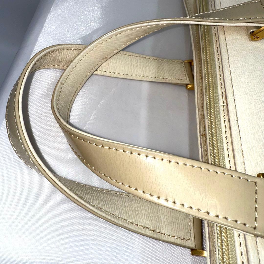 ✨美品✨Burberrys バーバリーズ 2WAY ブリーフケース アイボリー