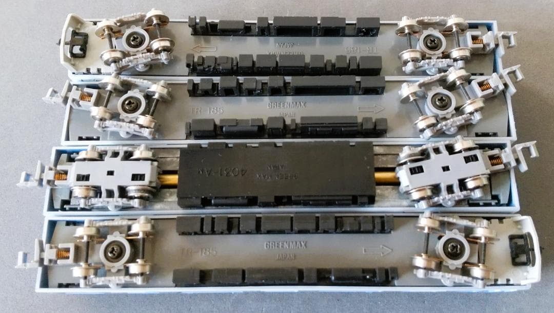 グリーンマックス 阪神 5500系 4両編成セット（動力有り）