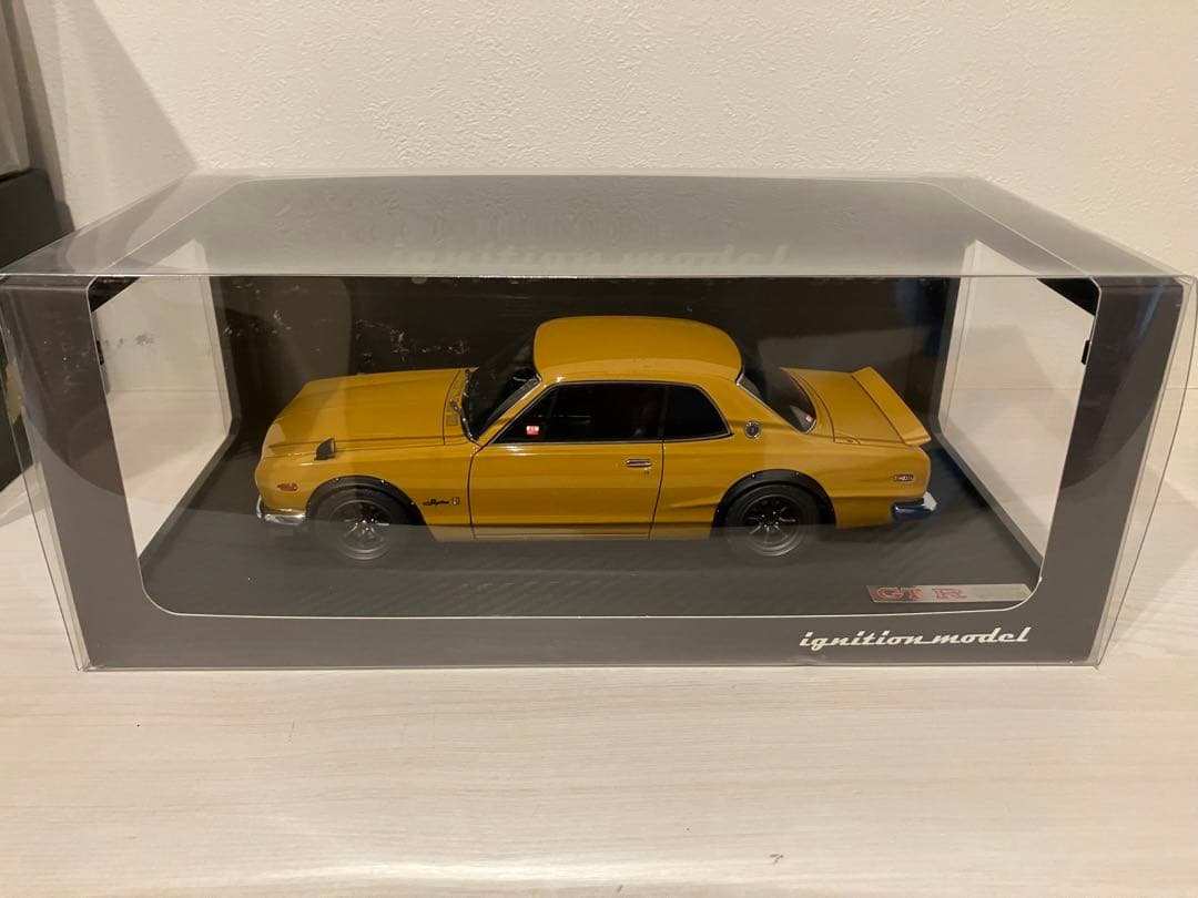 美品 1/18 IGモデル 日産2000GTR KPGC10 ハコスカ ワタマベ