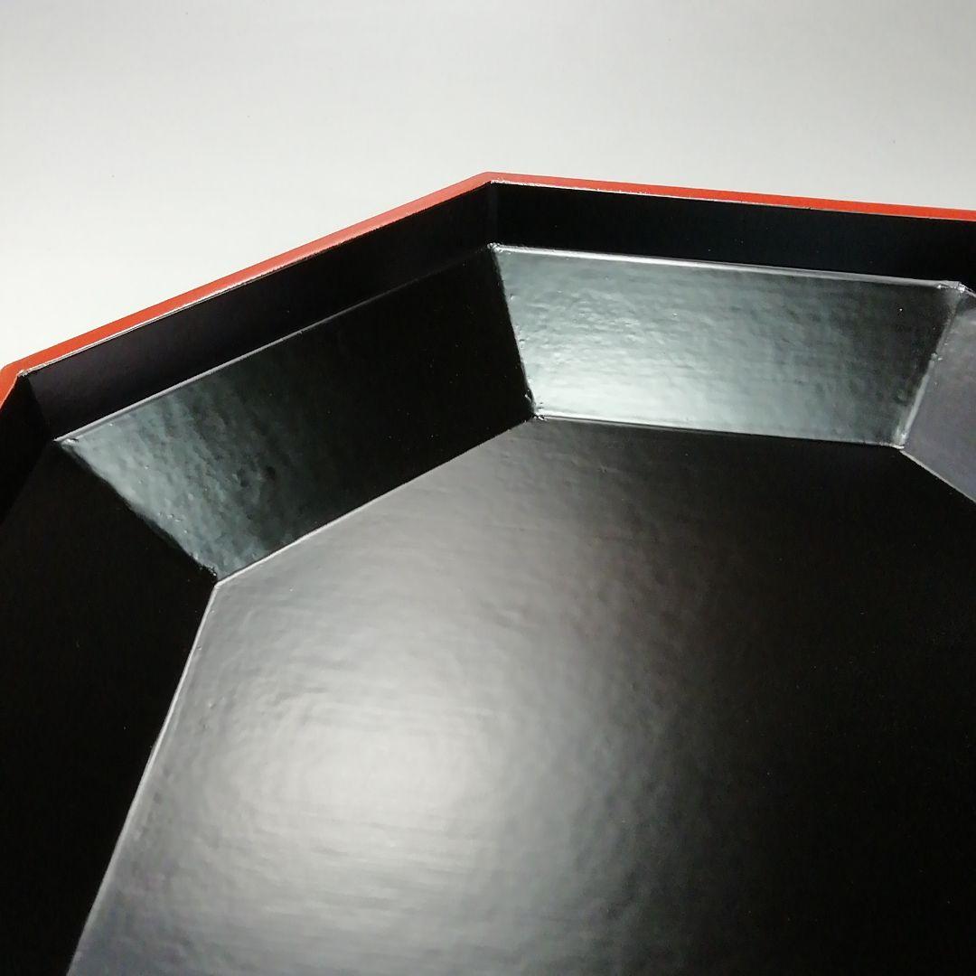 Ｓ６３２　食籠　『青漆瓜紅一閑摺上ゲ』『上杉満樹作』　共箱　茶道具