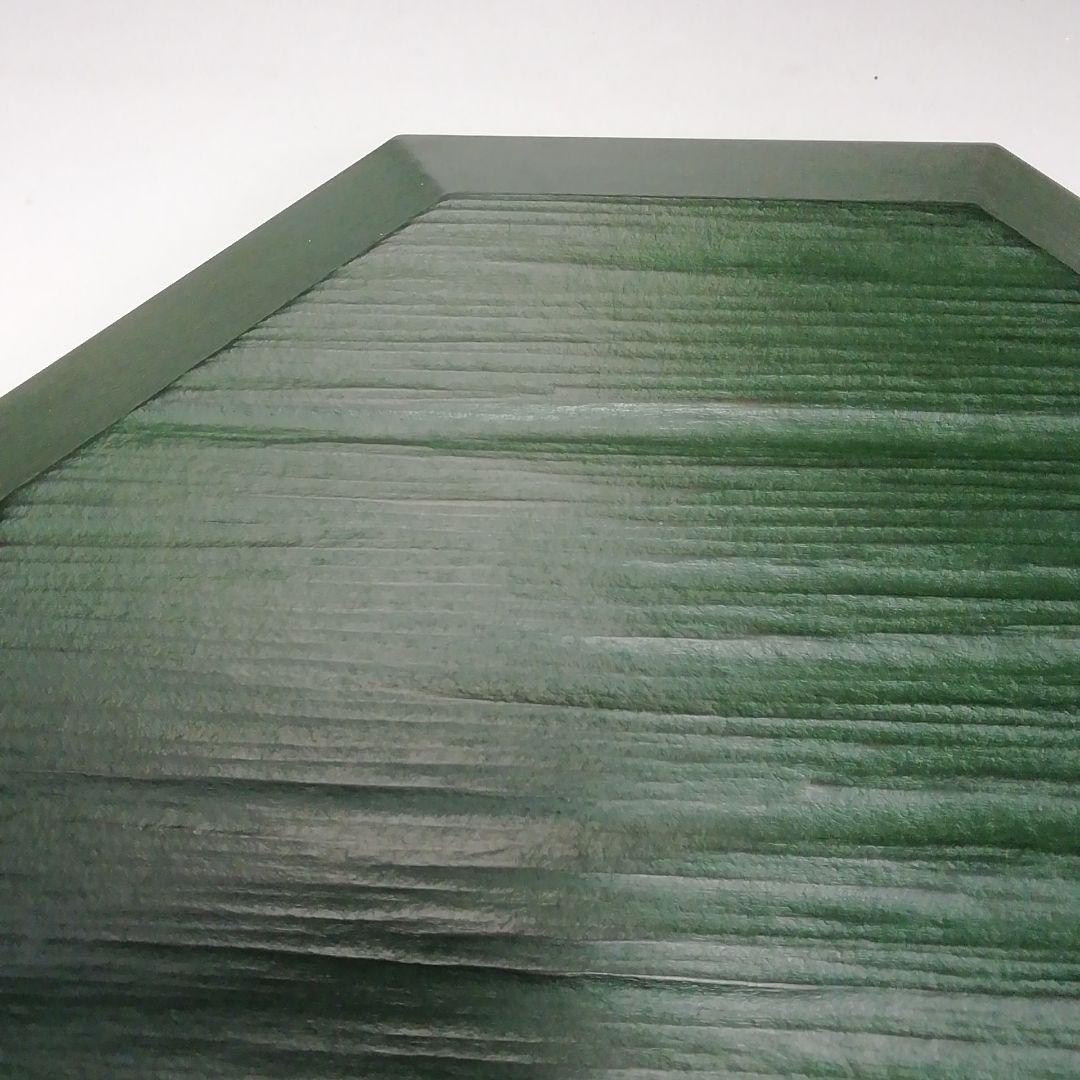 Ｓ６３２　食籠　『青漆瓜紅一閑摺上ゲ』『上杉満樹作』　共箱　茶道具