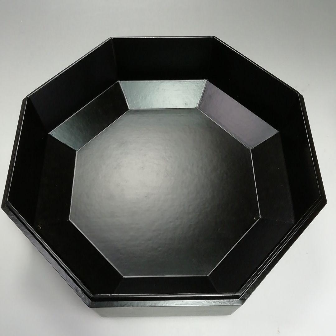 Ｓ６３２　食籠　『青漆瓜紅一閑摺上ゲ』『上杉満樹作』　共箱　茶道具