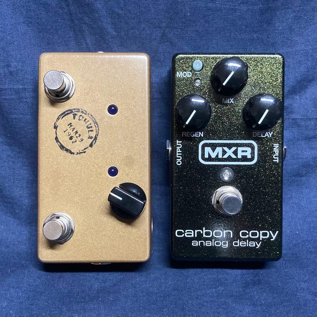 Lovepedal TCHULA + MXR Carbon Copy + オマケ