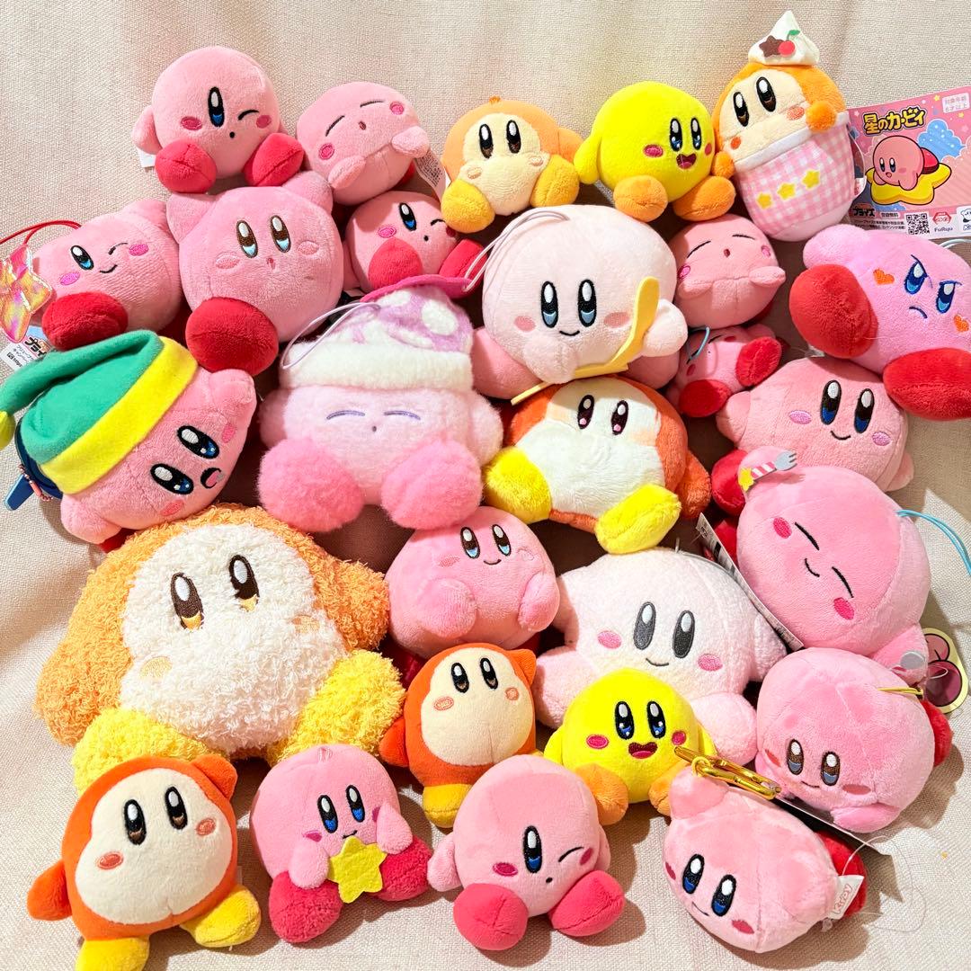 星のカービィ　ワドルディ　ぬいぐるみ　キーホルダー　ストラップ　まとめ売り