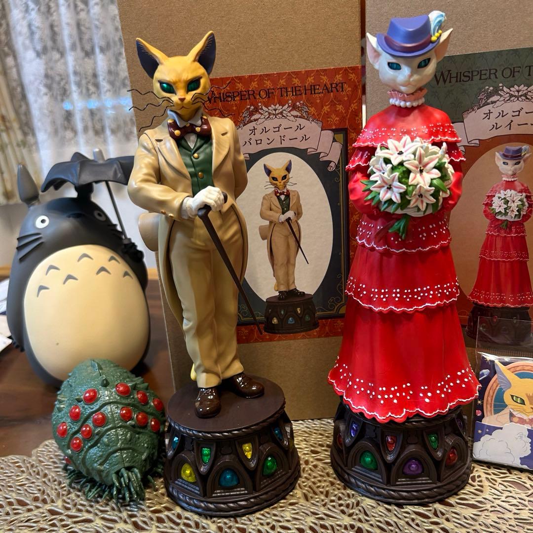 耳をすませば　バロン　ルイーゼ　オルゴール　ジブリ　フィギュア　コレクション