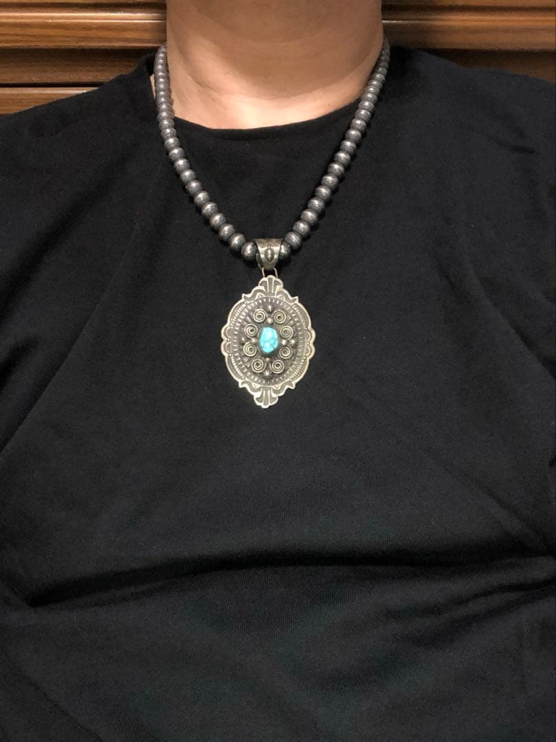 インディアンジュエリー　ダレルキャドマン　ペンダントトップ