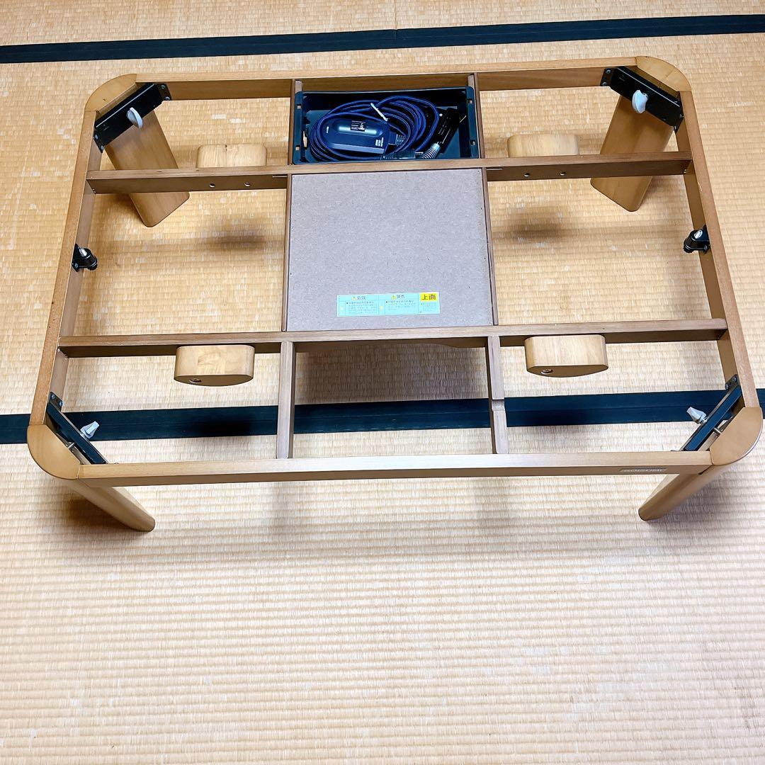 コイズミ家具調コタツ 105×75 2020年製 KTR-3385