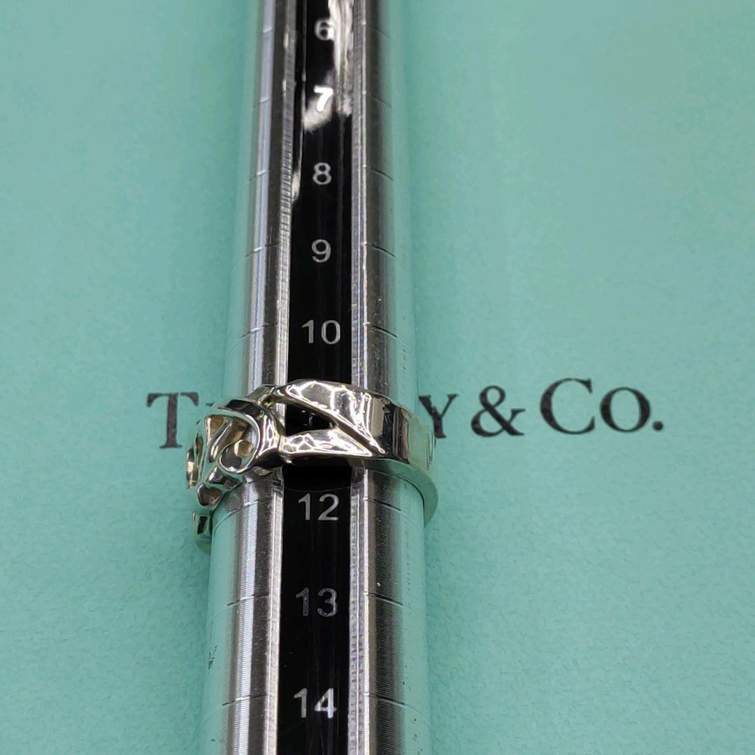 やまねこTIFFANY&Co. ティファニー トリプル ラビングハート美品