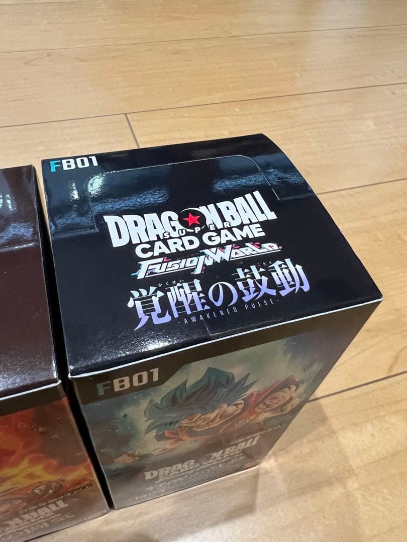 【新品未開封】ドラゴンボールカードゲーム テープ付き　3BOX
