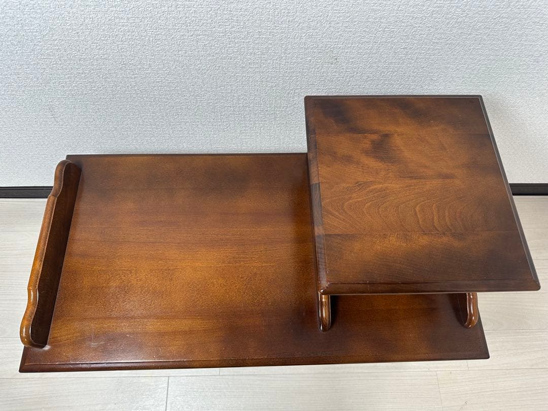 カリモク コロニアル テレフォンベンチ 電話台 花台 FAX台 ※i4-2※