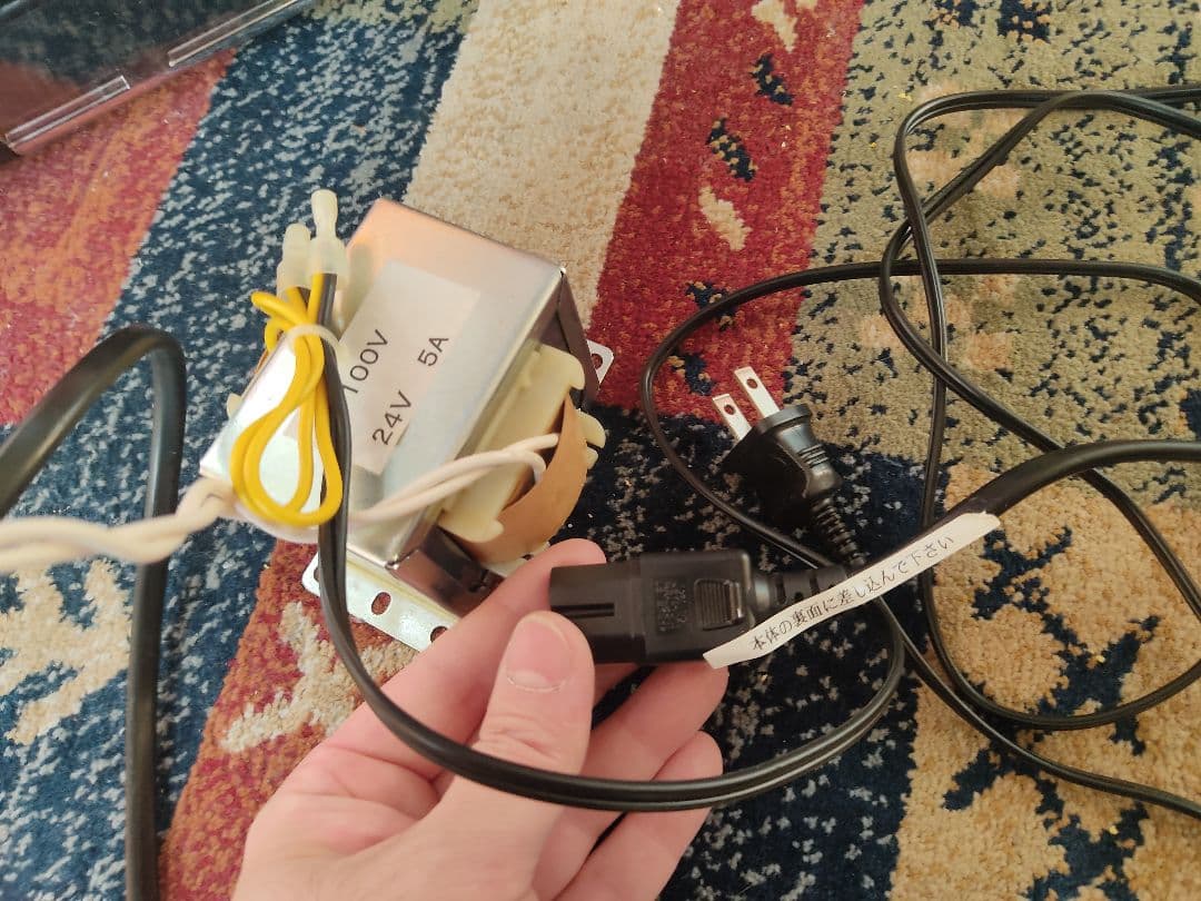 パチスロ実機 超GANTZ 不要機、100Vトランス付き