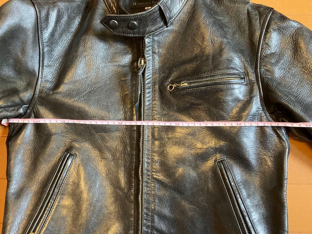 HAROLD'S GEAR ホースレザー製シングルライダース