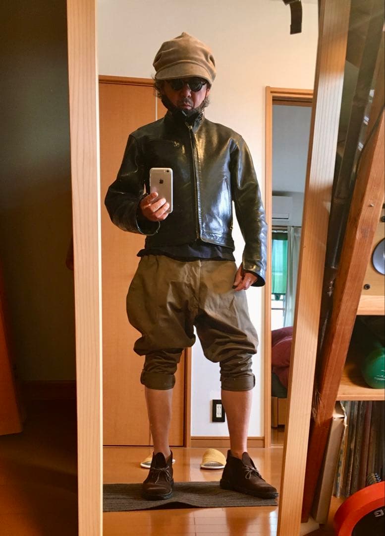 HAROLD'S GEAR ホースレザー製シングルライダース