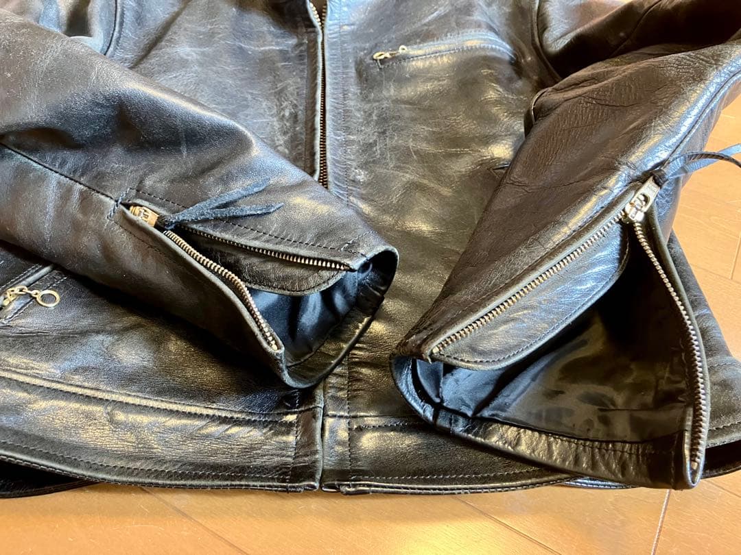 HAROLD'S GEAR ホースレザー製シングルライダース