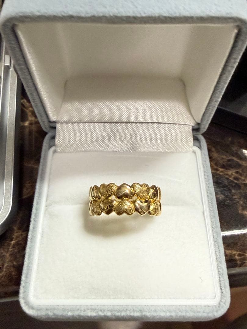 18金ハートリング2.2g