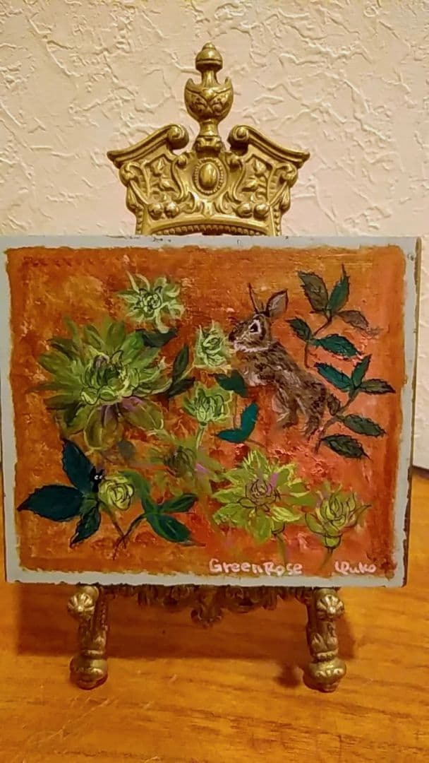 猫の絵　『いい匂い』シリーズ