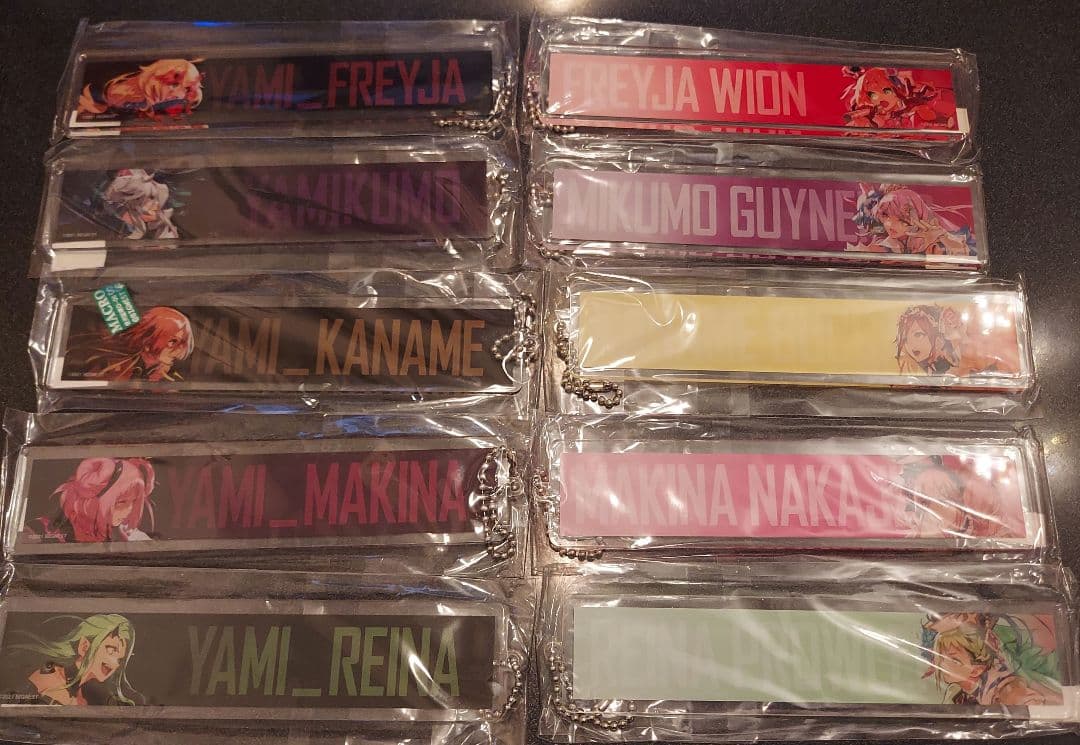 マクロスΔ 劇場版絶対LIVE アクリル キーホルダー ワルキューレ 全10種