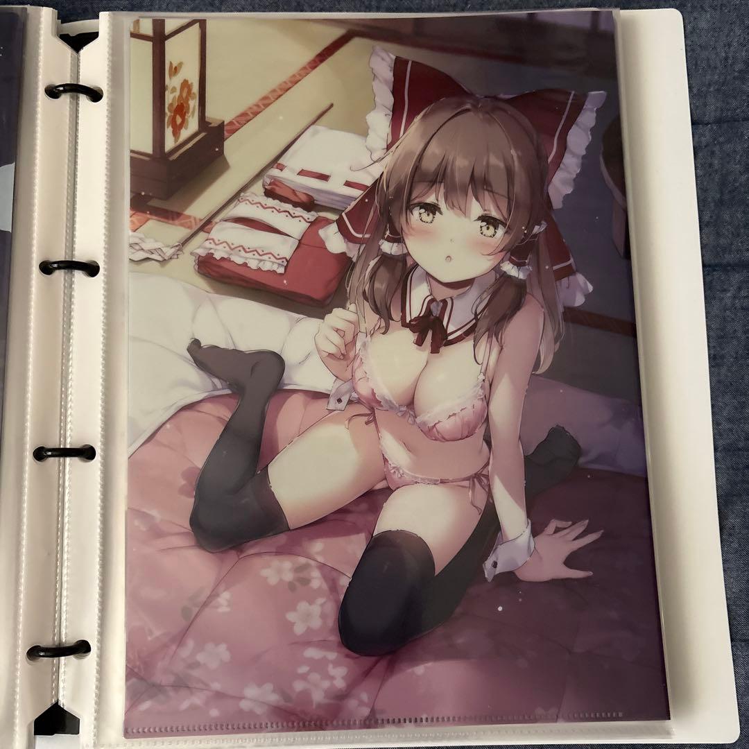 東方project 霊夢　水着　美少女　クリアファイル　VZ18