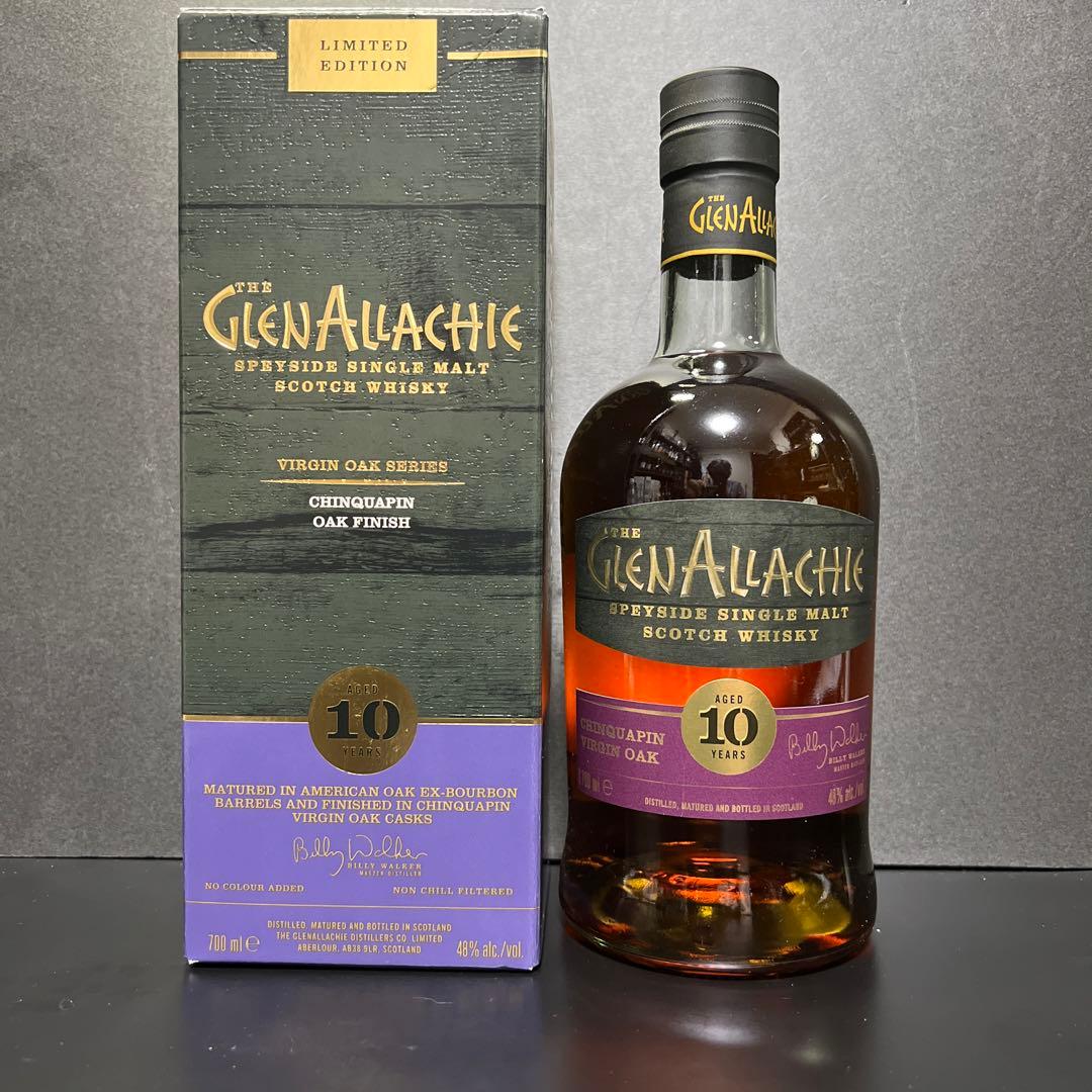 グレンアラヒー10年　チンカピンバージンオーク