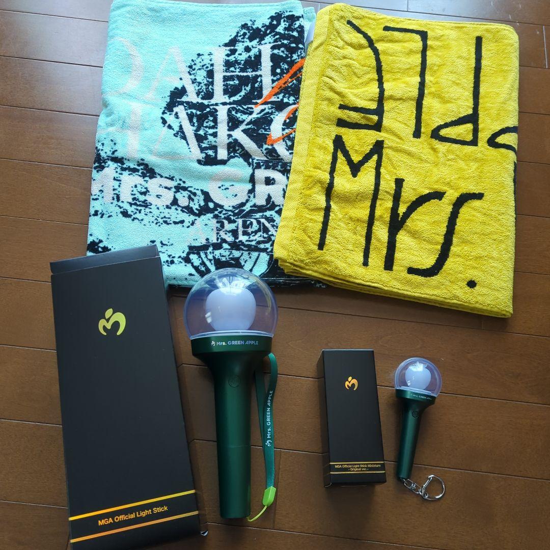 ミセスグリーンアップル ペンライトなど4点