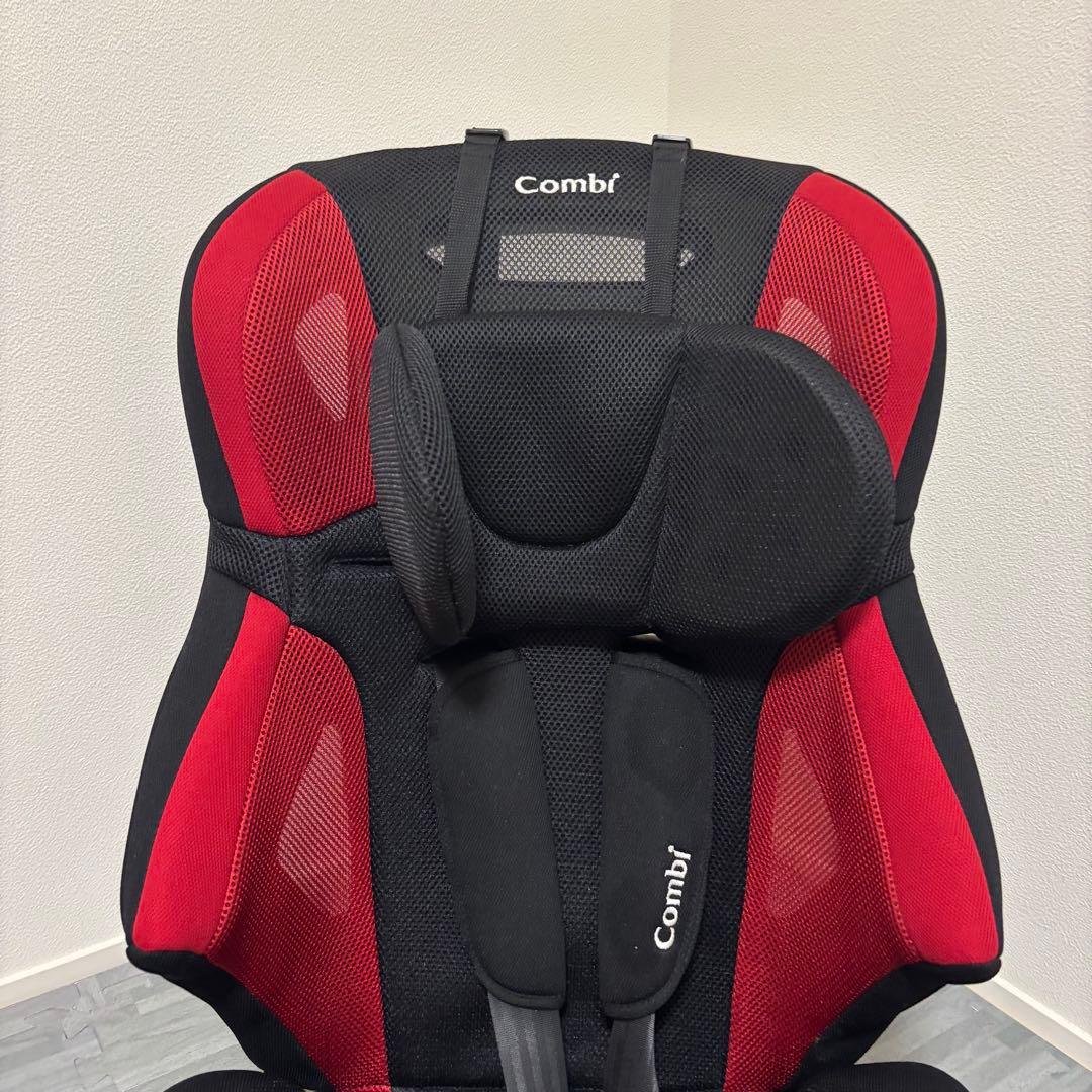 combi コンビ　ジョイトリップ エアスルーＧＧ　レッド ジュニアシート　赤