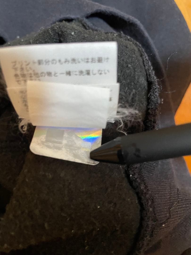 シュプリーム　ザノースフェイス　自由の女神　パーカー　ブラック