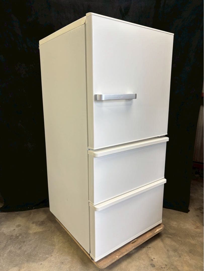 AQUA 3ドア冷蔵庫 AQR-SV24HBK(W) 2020年製 238L