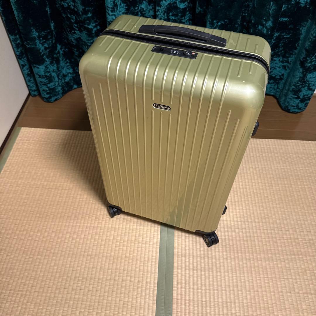 リモワ サルサエアー キャリーケース ライムグリーン 80L 4輪