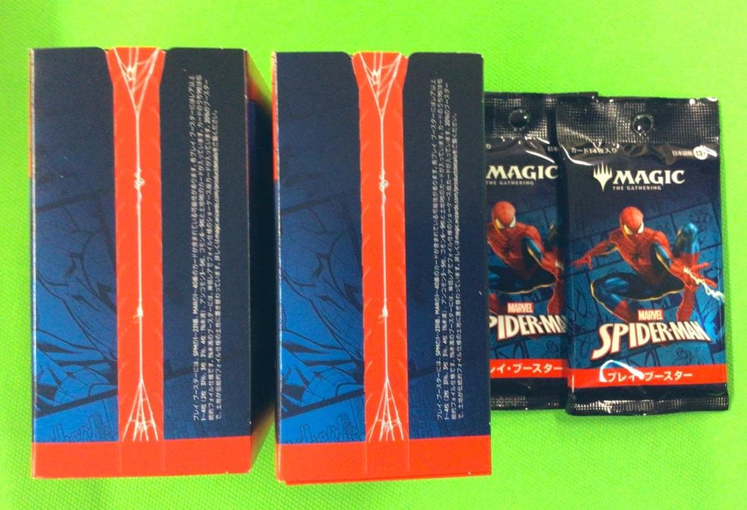 【MTG】『マーベル スパイダーマン』プレリリース＋プレイブースター各2ヶ ②