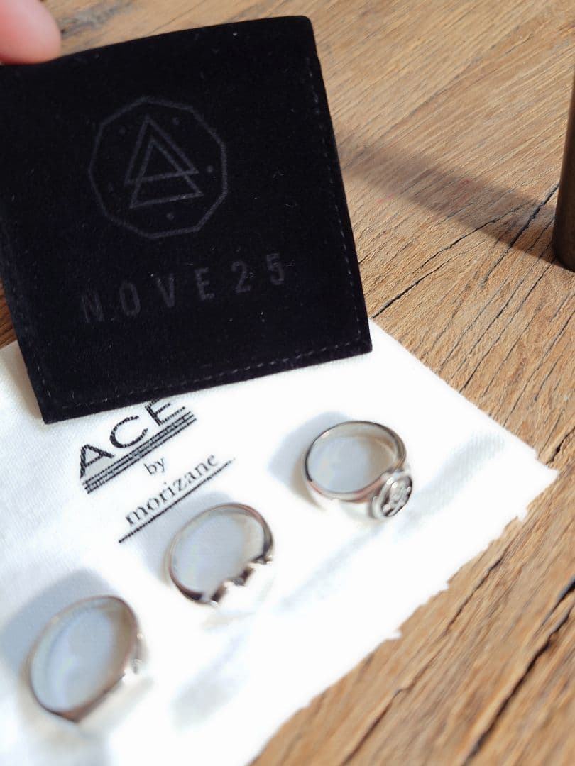 ACE by monizane ＋a シグネットリング計3点＋バンクローバー1点