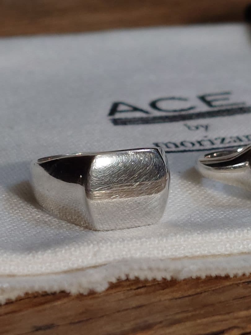 ACE by monizane ＋a シグネットリング計3点＋バンクローバー1点