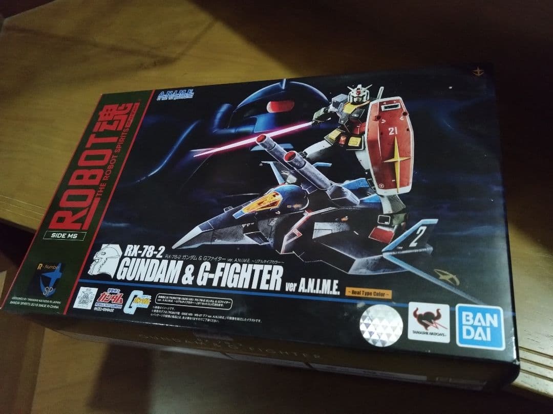 プレバン RX-78-2ガンダム＆ Gファイター リアルタイプカラー