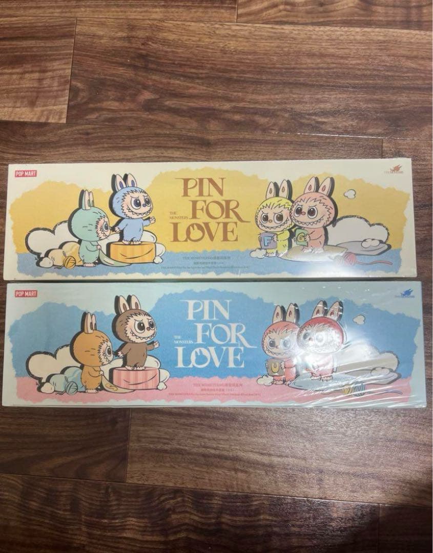 ラブブ LABUBU PIN FOR LOVE イニシャルアルファベット セット