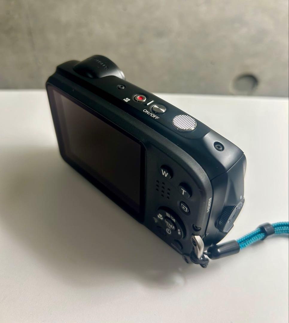 金ちゃんFUJIFILM FINEPIX XP90ブルー防水デジカメ