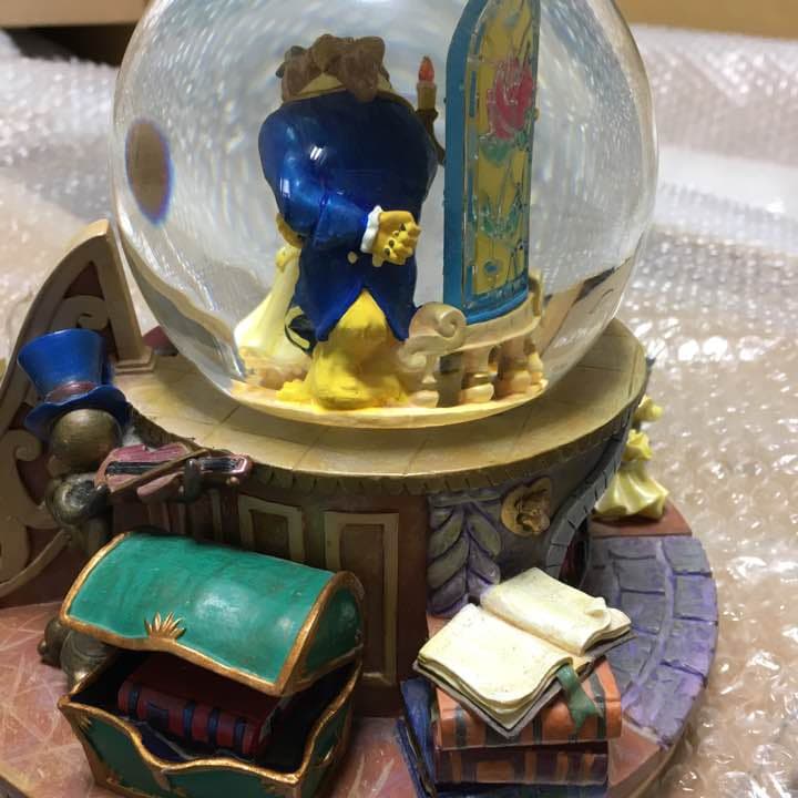 ディズニー・美女と野獣スノードーム