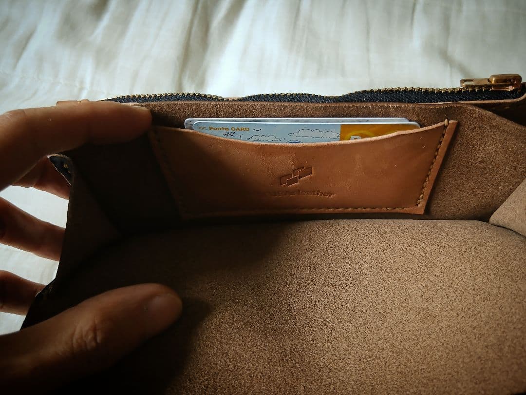 ホーウィン クロムエクセルレザー トラッカーウォレット 経年変化 ロング