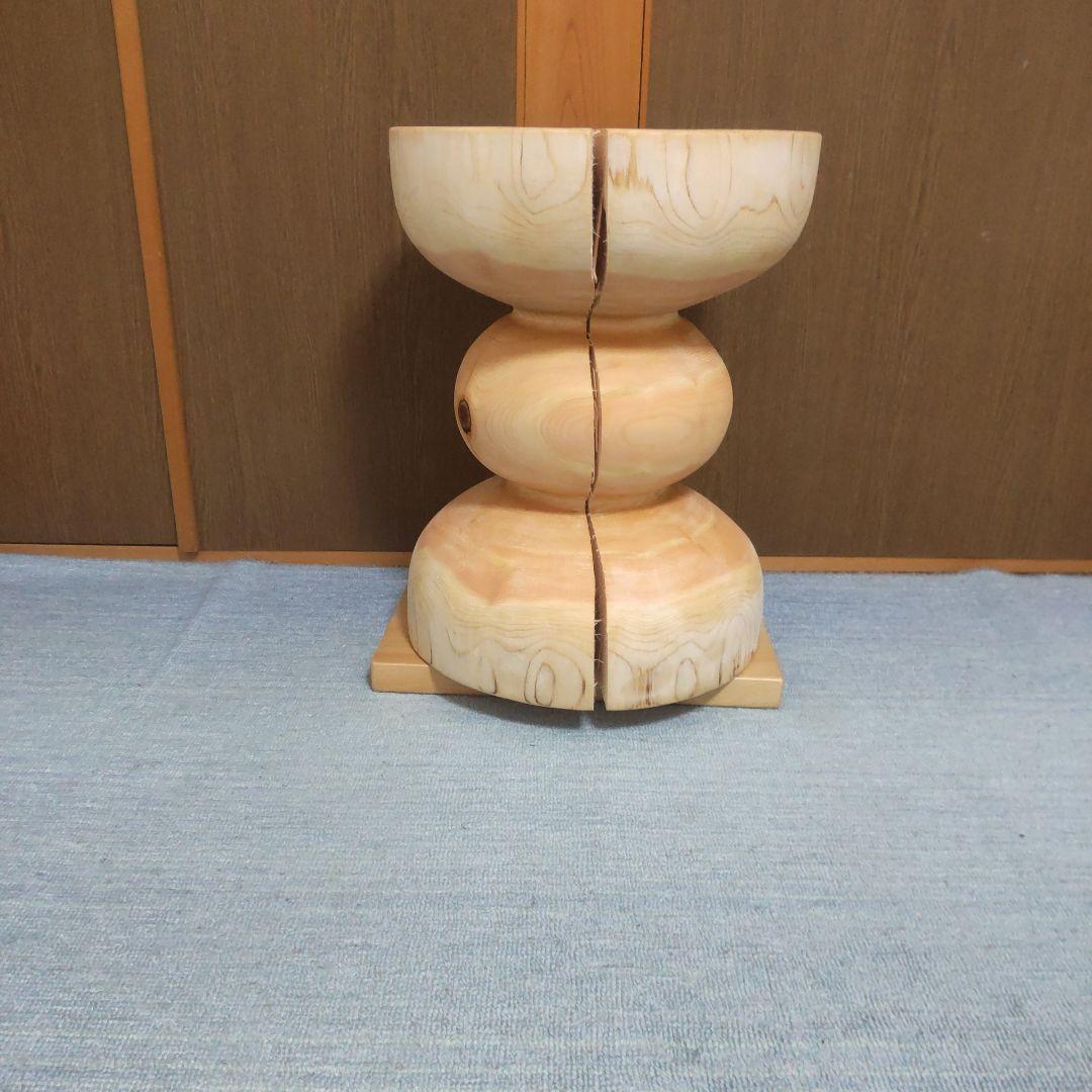 yanaさん専用檜丸太椅子 スツール