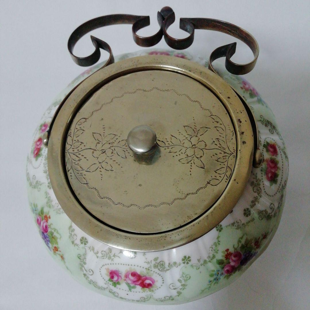 ロイヤルドルトン　陶器製　クッキージャー　クッキーバレル