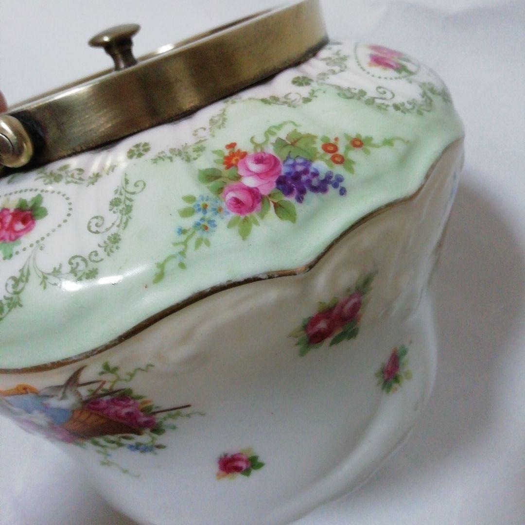 ロイヤルドルトン　陶器製　クッキージャー　クッキーバレル