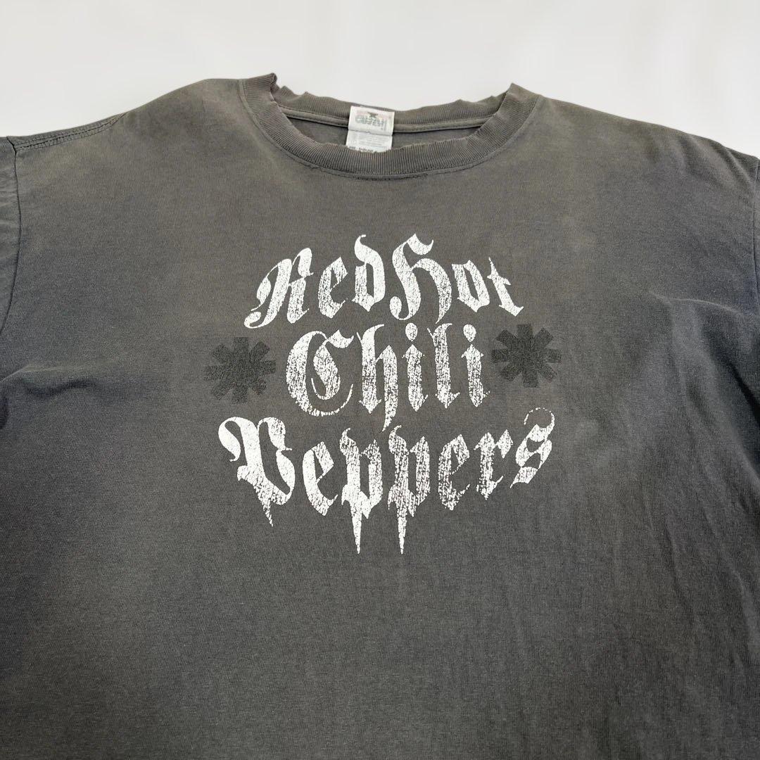 即*N様 Red Hot Chili Peppers Tシャツ　ダメージ大　バン