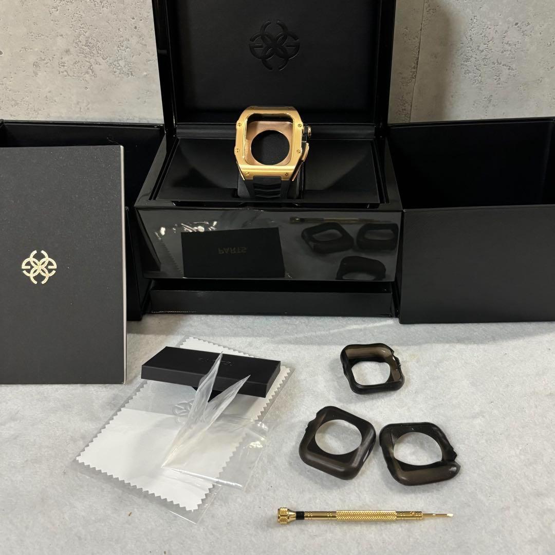 ［美品］ゴールデンコンセプト　RST-45 アップルウォッチケース　ラバー