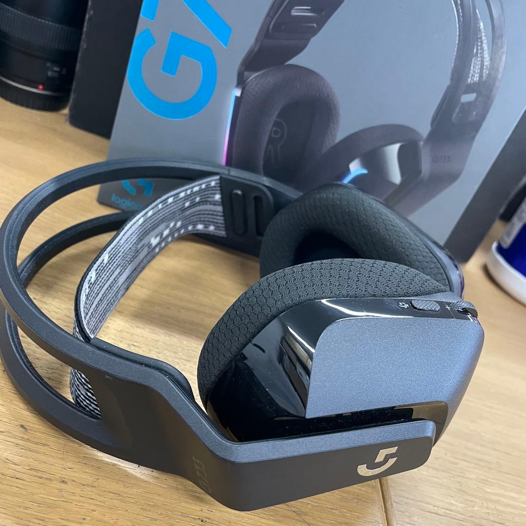 動作品 Logicool G733 ゲーミングヘッドセット