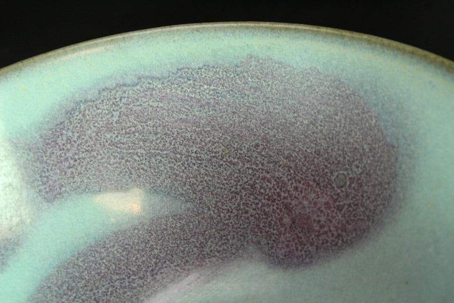 中国美術 鈞窯 碗 φ13cm(K-YC360)